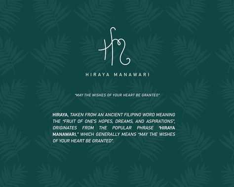 Hiraya Manawari Hiraya Manawari Meaning, Hiraya Manawari Tattoo, Geometric Line Tattoo, Pinterest Widget, Writing Tattoos, Tattoo Font, Graphic Design Product, Art Tattoos, Symbolic Tattoos