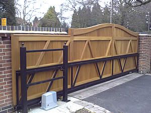 Sliding Electric Gates, Cantilever Gate, Wood Fence Gates, Wooden Gates Driveway, Ranch Gates, Electric Gate, Yard Gate, Gate Automation, Wooden Gate