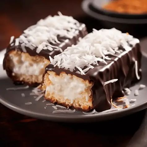 Mounds Bars with just 3 Ingredients - Life with Susan Mounds Bars Recipe, Cake With Caramel Icing, Mounds Bars, Perfect Cornbread, Jelly Cheesecake, Mounds Bar, Raspberry Thumbprint Cookies, Yummy Candy, Earthquake Cake