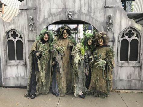 Swamp Hag Costume, Haunted Bayou Halloween, Swamp Witch Costume, Bayou Halloween, Hades Town, Swamp Witch, Swamp People, Reaper Costume, Witch Costumes