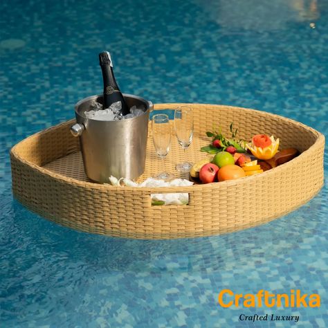 Celebrate in Style with Craftnika’s Floating Champagne & Fruit Platter 🍾🍇 Make any pool day unforgettable with Craftnika's luxury floating tray, featuring a chilled bottle and fresh fruits. Perfect for romantic escapes or relaxing moments. Embrace the ultimate in poolside luxury! #Craftnika #FloatingTray #LuxuryExperience #PoolsideCelebration #ChampagneMoments #CraftedElegance #FloatingLuxury Relaxing Moments, Romantic Escapes, Pool Day, Fruit Platter, Fresh Fruits, Pool Days, Fresh Fruit, Champagne, Floating