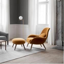 Swoon Lounge Chair, Contemporary Lounge, Futuristic Furniture, Chaise Lounges, Contemporary Furniture Design, غرفة ملابس, Furniture Hacks, Modern Lounge, Fritz Hansen