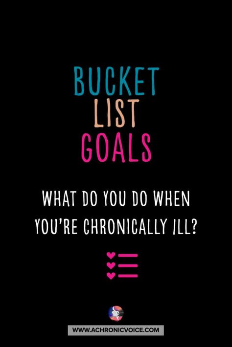 What do you do about your bucket list dreams and goals when you're chronically ill? When pain and fatigue are major factors in all that you do? Terminal Illness Bucket List, Best For Me Quotes, Dreams And Goals, My Bucket List, Terminal Illness, Knowledge And Wisdom, Writing Blog Posts, Take Care Of Me, Blog Writing