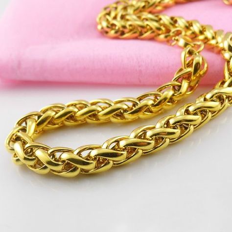 Gold Chains For Men Unique, Gold Chine, Chains For Men Gold, Gold Neckles, Thali Chain, Mens Bracelet Gold Jewelry, Man Gold Bracelet Design, Gold Rosary Necklace, Mens Gold Chain Necklace