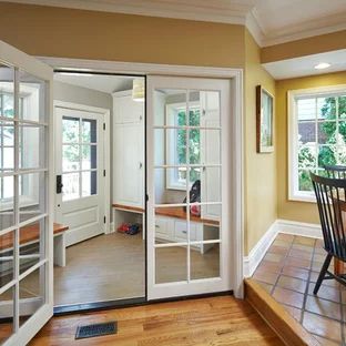 Enclosed Porch Mudroom Entryway, Enclosed Porch Ideas Front Entry Mud Rooms, Front Porch Mudroom Enclosed, Mud Room Addition Exterior Entrance, Enclosed Front Porch Mudroom, Enclosing Front Porch, Small Enclosed Front Porch Ideas, Mud Room Addition Exterior, Enclosed Front Porch Exterior