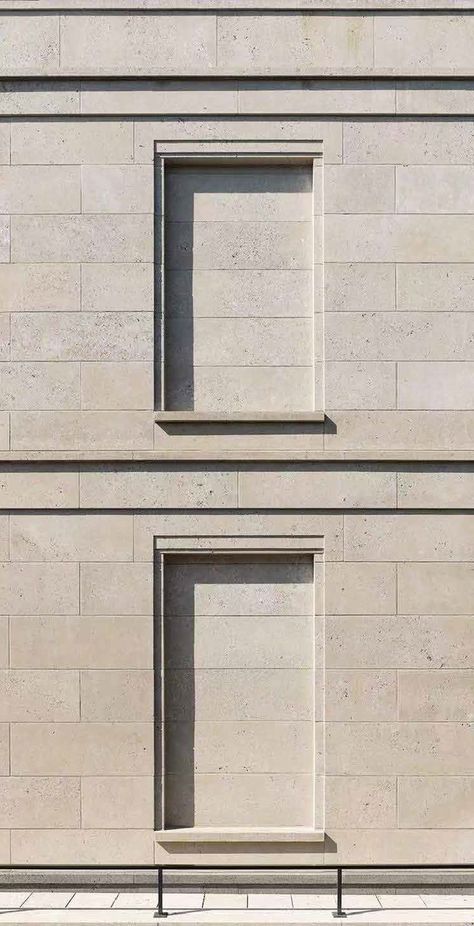 Classical Architecture Exterior, Classical Architecture Facade, Modern Classical Architecture, Classical Architecture House, Classical Facade, Masterplan Architecture, Classic Facade, Wall Texture Design, Classic Architecture