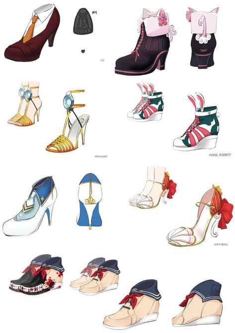 Manga Clothes, Clothing Sketches, Art Outfits, Shoes Drawing, Drawing Anime Clothes, Anime Dress, Fashion Design Drawings, Fashion Design Sketches, Drawing Clothes