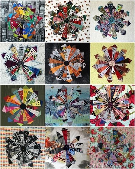 Dresden Neighborhood, Dresden Plate Tutorial, Dresden Plate Patterns, Dresden Plate Quilts, Red Pepper Quilts, House Quilt Block, Dresden Quilt, Dresden Plate Quilt, Circle Quilts