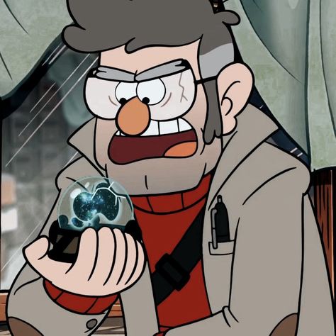 Ford Pines Gravity Falls, Ford Pines Pfp, Ford Pines Icon, Stanford Pines Pfp, Stanford Pines Icon, Ford Gravity Falls, Gravity Falls Ford, Grunkle Ford, Ford Pines