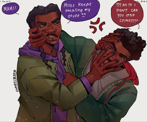 Miguel Fanart, Spiderman Funny, Spiderman Spiderverse, Miles Spiderman, Spaider Man, Spiderman Art Sketch, Miles Morales Spiderman, Spiderman Artwork, Spider Art