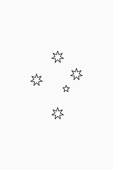 Flag of the Commonwealth of Australia. The symbol represents the Southern Cross constellation, made up of five white stars.  #Australia #Mondokoro #Flag #Culture #Travel #Minimalist #Shirt Aussie Tattoo, Tattoos Stars, Holiday Tattoo, Oz Tattoo, Australia Tattoo, Travel Minimalist, Shamrock Tattoos, Cross Flag, Star Tattoo Designs