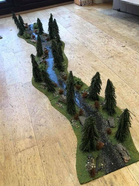 Cardboard Terrain, Environmental Art Projects, Warhammer 40k Space Wolves, Dnd Crafts, Wargaming Table, Magic Land, Warhammer Terrain, 40k Terrain, Game Terrain