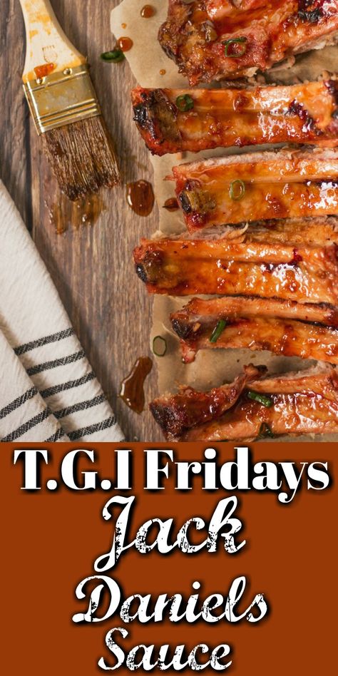 Tgifridays Jack Daniels Sauce, Tgif Jack Daniels Sauce Copycat Recipes, Tgi Fridays Jack Daniels Sauce, Jack Daniels Bbq Sauce, Jack Daniels Sauce, Fridays Restaurant, Smoked Pork Recipes, Recipes Sauces, Lime Marinade