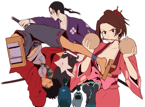 Samurai Champloo Art, The Way Of The Samurai, Way Of The Samurai, Samurai Champloo, Japanese Illustration, Dope Cartoon Art, Anime Nerd, Gandalf, Cowboy Bebop