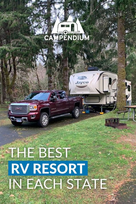 The Best RV Resort In Each State Thousand Trails Resorts Rv Campgrounds, Best Rv Parks In Us, Rv Vacation Ideas, Aliner Campers, Camper Organization Rv Living, Luxury Rv Resorts, Van Travel, Best Rv Parks, Rv Resorts