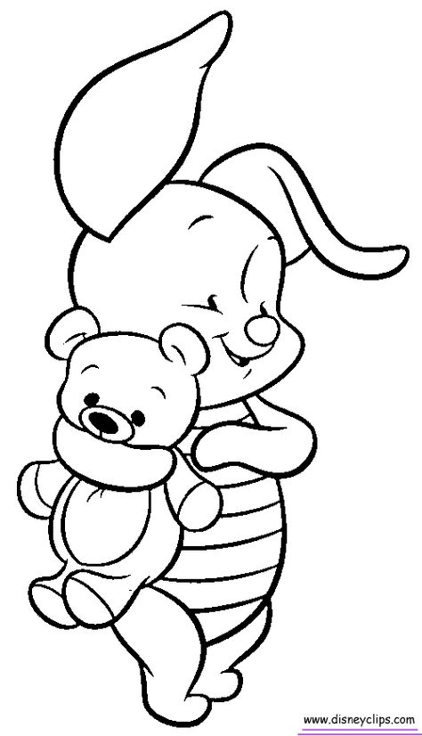 Image from http://www.disneyclips.com/funstuff/imagestsgab8/baby_piglet_coloring2.gif. Piglet Drawing, Baby Piglets, Disney Drawings Sketches, Bear Coloring Pages, Disney Art Drawings, Coloring Page Ideas, Cartoon Coloring Pages, Disney Coloring Pages, Page Ideas