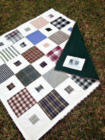 Quilts For Men Patterns, Quilted Table Runners Christmas, Quilt Shirt, Memory Projects, Memory Quilts, Flannel Quilts, Tshirt Quilt, Keepsake Quilting, Quilt Sewing Patterns