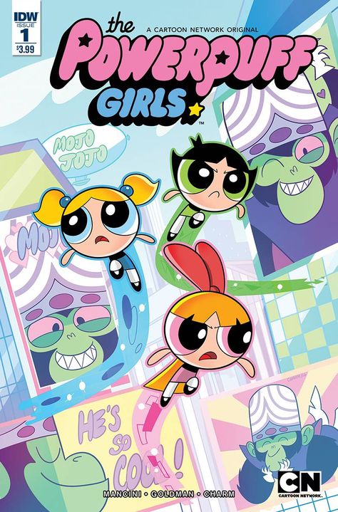 Powerpuff Girls Comic, New Powerpuff Girl, Mojo Jojo, Powerpuff Girls Wallpaper, Cartoon Network Shows, Powerpuff Girl, Power Puff, The Powerpuff Girls, The Powerpuff