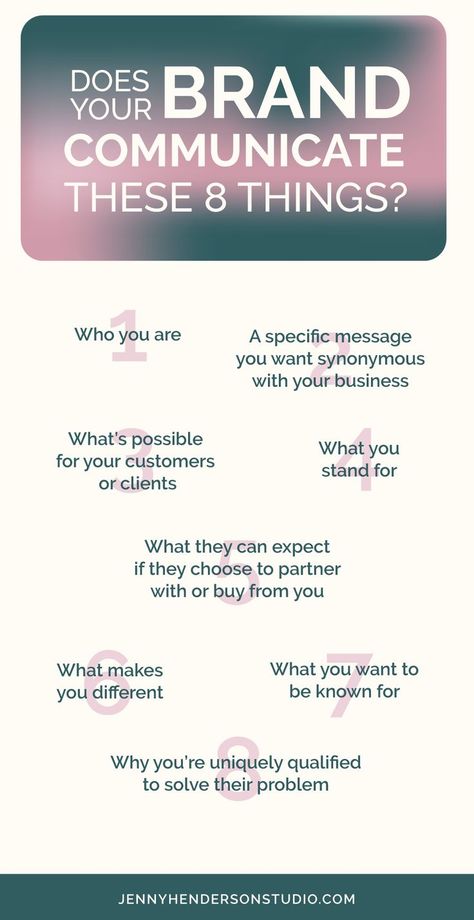 does your brand communicate these 8 things for your business? How To Brand Your Business, How To Start A Business, Branding Questions, Brand Questions, Social Media Posters, Consulting Branding, Branding Checklist, Business Strategy Management, Business Questions