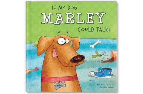 This adorable book features your family pet as the main character- and it’s seriously cute. Personalized Books For Kids, Personalized Pet Gifts, Personalized Dog Gift, Personalized Book, Dog Books, Kids Book, Animal Books, Dog Decor, Personalized Books