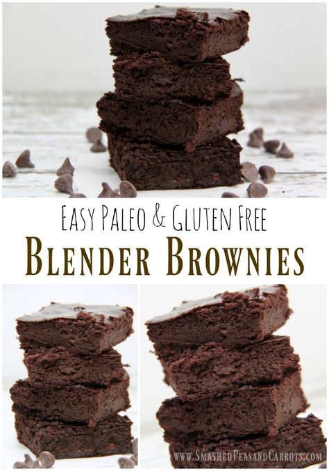 Easy Paleo and Gluten Free Blender Brownies Natural Deodorant Recipe, Keto Breakfast Smoothie, Deodorant Recipes, Paleo Banana, Aip Desserts, Cream Pie Recipes, Easy Paleo, Gf Recipes, Healthy Eating Recipes