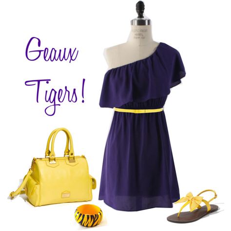 Love! Lsu Game Day, Lsu Outfits, Lsu Game, Ny Outfits, Gameday Dress, Buffalo Chicken Dip, The Lounge, Gameday Outfit, Vogue Fashion