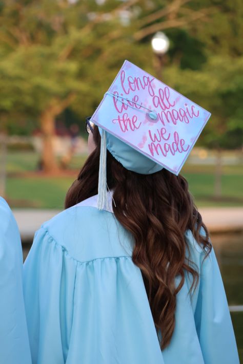 Graduation Caps Ideas, Taylor Swift Graduation Cap, Taylor Swift Graduation, Taylor Swift Grad Cap, Caps Ideas, Graduation Hats, Taylor Swift Playlist, College Grad Cap Ideas, Grad Hat