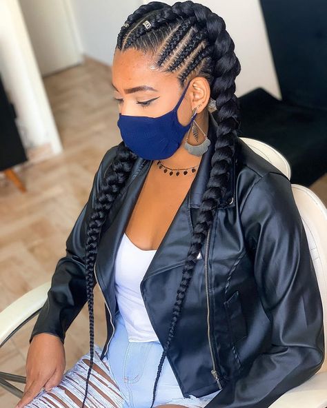 Tapered Haircut Natural Hair, 2 Cornrow Braids, Two Braid Hairstyles, Tapered Haircut, Braid Patterns, Two Braids, Cornrows Braids, African Braids, Lifestyle Changes