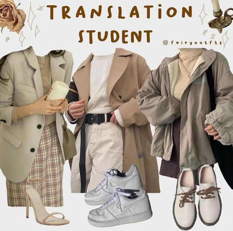 Translation Student, Student Fits, Style Dark Academia, Student Aesthetic, Capsule Wardrobe Women, Estilo Dark, Art Outfit, Academia Outfits, University Outfit