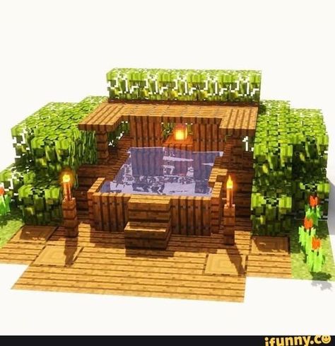 Minecraft Building Ideas Town Square, Minecraft Fridge Banner Design, Triangle House Minecraft, Minecraft Wishing Well, Minecraft Cat House, Minecraft 2023, Minecraft Blueprint, Mansion Minecraft, Mind Craft