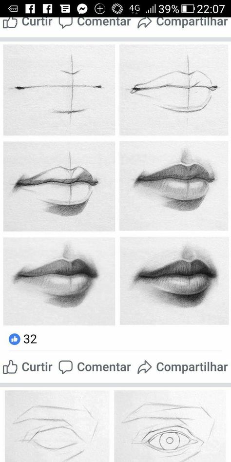 Things To Sketch, How To Draw Lips, Portrait Drawing Tips, Lips Sketch, Face Art Drawing, Draw Lips, Mouth Drawing, Cool Pencil Drawings, Portraiture Drawing