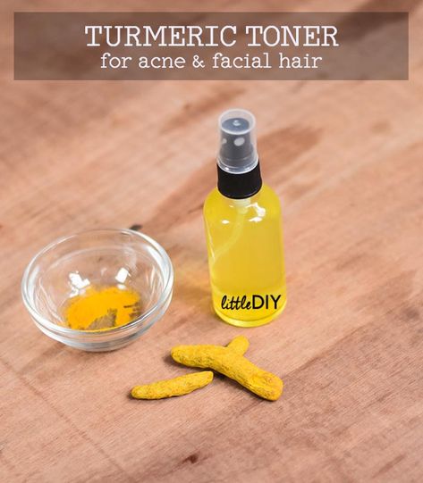 Tumeric Toner Diy, Diy Turmeric Face Toner, Turmeric Toner Diy, Homemade Face Toner, Treat Hyperpigmentation, Tumeric Face, Turmeric Facial, Acne Medicine, Turmeric Face