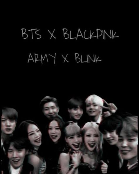 Armyblink Logo, Bts And Blackpink Logo Together, Army And Blink, Blackpink Logo, Bts Logo, Photo Grouping, Blackpink And Bts, Kpop Wallpaper, Black Aesthetic