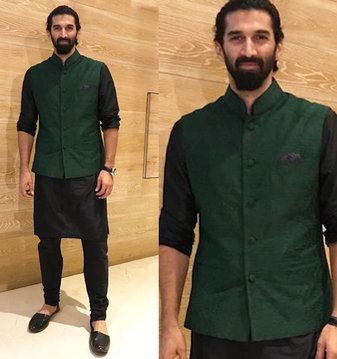 Aditya Roy Kapur Latest Indowestern Outfits For Men, Men Wedding Attire Guest, Best Wedding Suits For Men, Indian Wedding Clothes For Men, Waistcoat Designs, Wedding Kurta For Men, Boys Kurta Design, Groom Dress Men, Wedding Dresses Men Indian