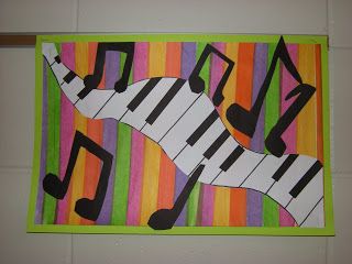 WHAT'S HAPPENING IN THE ART ROOM??: 2nd Grade: Pianos Painted Pianos, Instruments Art, Piano Art, 2nd Grade Art, 6th Grade Art, 4th Grade Art, 5th Grade Art, 3rd Grade Art, Elementary Art Projects