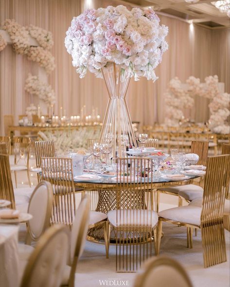 Preston Bailey Wedding, Champagne Wedding Colors, Bride Groom Table, Colin Cowie Wedding, Yoruba Wedding, Special Events Decor, Wedding Design Decoration, Wedding Expenses, Wedding Event Decor