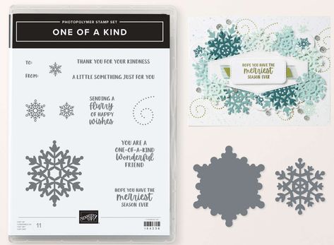 Stampin Up One Of A Kind, Stampin Up One Of A Kind Cards, One Of A Kind Stampin Up Cards, Kate Morgan, Heat Embossing, Gatefold Cards, Monday Evening, Christmas Week, Happy Wishes