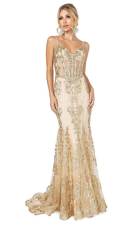 Simple Prom Gown, Iridescent Gown, Sparkly Formal Dress, Mermaid Style Prom Dresses, Prom Dress Gold, Mermaid Gown Prom, Beaded Formal Dress, Sheer Corset, Sequin Evening Gowns