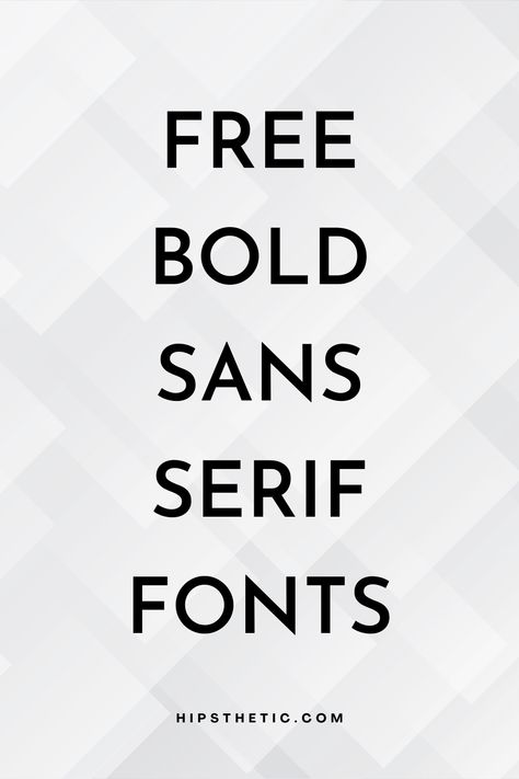 Looking for bold typography to stand out? These free sans-serif fonts are perfect for making a statement! Whether it's for branding, headlines, or design projects, these fonts exude confidence and style. Check out the collection in the link below 👇 #Typography #Fonts #Freebies #BoldFonts #SansSerif" Bold Font Logo, Bold Fonts Free, Modern Calligraphy Fonts, Font Combinations, Tattoo Font, Exude Confidence, Commercial Fonts, Bold Fonts, Bold Typography