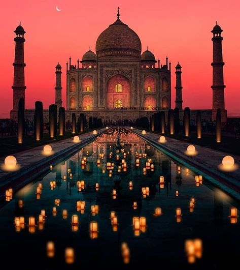 Aesthetic Page, Unfollow Me, Desi Aesthetic, Halong Bay, Powerful Images, Taj Mahal, Desi, Vietnam, India