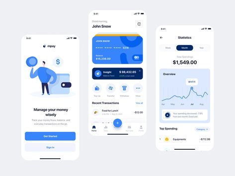 Manage Personal Finance - App by Prakhar Maheshwari on Dribbble Course Poster, Personal Finance App, Mobile Project, Finance App, Finance Tracker, Managing Finances, Mobile App Design, Social Media Design Graphics, Design Graphics