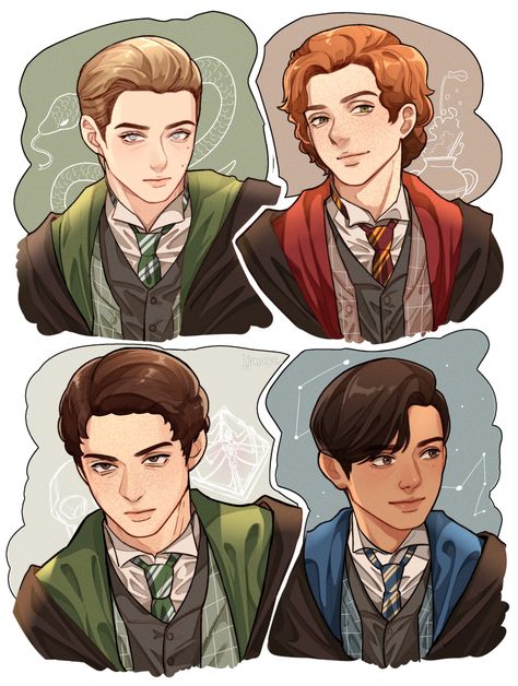 cuff me in black Amit Thakkar, Garreth Weasley, Weasley Is Our King, Hogwart Legacy, Magic Awakened, Ominis Gaunt, Sebastian Sallow, Random Fanart, Hogwarts Dr