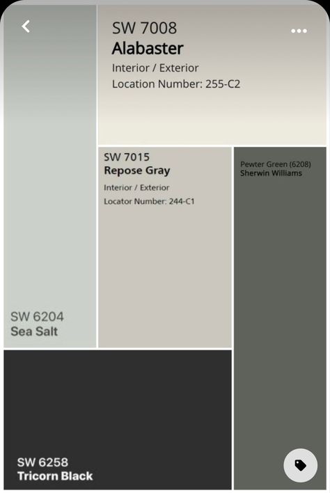 Barndominium Interior Color Schemes, Repose Gray Complimentary Colors, Repose Grey Exterior House, Repose Gray Sherwin Williams Exterior, Repose Gray Exterior House, Castle Leoch, Repose Gray Sherwin Williams, Gray House Exterior, Color Combinations Paint