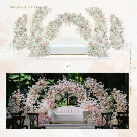 Blending elegance with a stunning view Our newlyweds have chosen a white base with a combination of flowers for their wedding dais setup, enhanced by an outside glassroom view. With our 3D design proposal, our dedicated decorators at Rumah Dusun are committed to making their wedding dream come true, creating a beautiful and memorable celebration. From the wedding of Dini x Anis Photo by : @cx.white Let us turn your dreams into reality. . For rates & packages kindly fill in the form on ou... Wedding Reception Backdrop Elegant, Wedding Dais, Turn Your Dreams Into Reality, Reception Backdrop, Backdrop Decor, Design Proposal, Simple Wedding Decorations, Wedding Backdrops, Wedding Backdrop Design