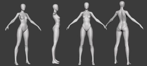 ArtStation - Woman T pose base body, Weichen Chen T Pose Turnaround, Woman T Pose Reference, A Pose Reference 3d, T Pose Reference Anatomy, T Pose Character Reference, Women Body Base, Woman Anatomy Reference Models, Woman Body Base, Woman Body Reference