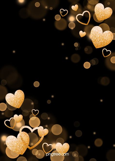 Golden Glitter Love Heart Black Background Background Black And Gold, Gold Heart Wallpaper, Halo Backgrounds, Love Background, Golden Wallpaper, Plan Image, Sparkles Background, Desktop Background Pictures, Golden Background