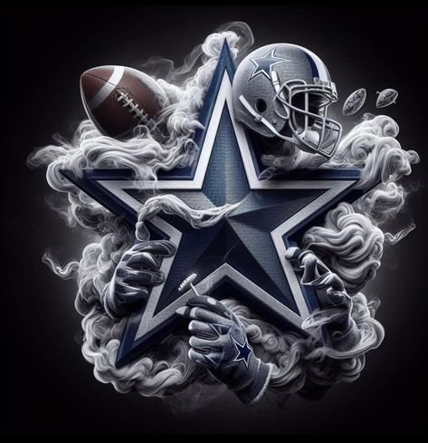 Dallas Cowboys Art Design, Dallas Cowboys Wallpaper Aesthetic, Cowboys Background, Dallas Cowboys Art, Dallas Cowboys Tattoo, Dallas Cowboys Posters, Dallas Cowboys Birthday, Ezekiel Elliot, Cowboy Football