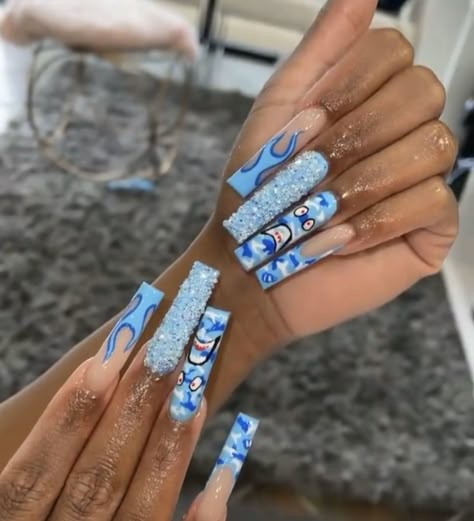 Nails Ideas With Rhinestones, Nude Nails With Rhinestones, Coffin Nails Inspiration, Baddie Nail Art, Nail Art Coffin, Nails Inspiration Pink, Rhinestones Nails, Nails Designs Ideas, Nails Baddie