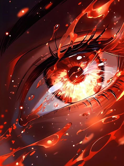 Scary Anime Eyes, Red Eyes Anime, Eyes Artwork, Magic Eyes, Anime Shadow, Anime Artwork Wallpaper, Digital Art Anime, Cool Anime Pictures, Anime Eyes