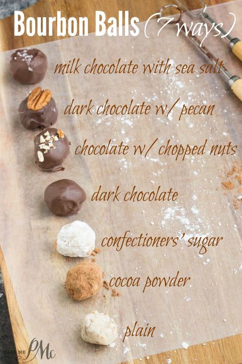 This is an authentic Kentucky Bourbon Balls recipe. They are rich, smooth, decadent, and delicious! It's a Southern delicacy of a sweet boozy confection of sugar, pecans, and bourbon. Bourbon Balls Vanilla Wafers, Alcoholic Truffles Recipe, Keto Bourbon Balls, Southern Living Bourbon Balls, Pecan Bourbon Balls, Recipes With Bourbon Whiskey, Boozy Cocoa Balls, Bourbon Balls Southern Living, Bourbon Truffles Recipe